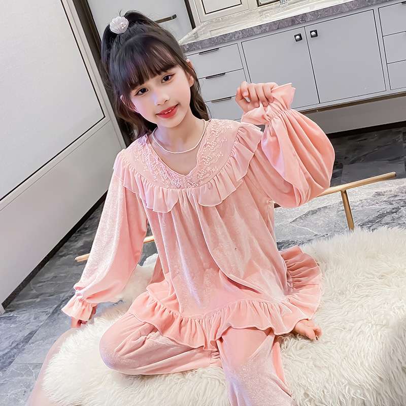 子どもパジャマ ふんわり優美なお姫様スタイルパジャマ