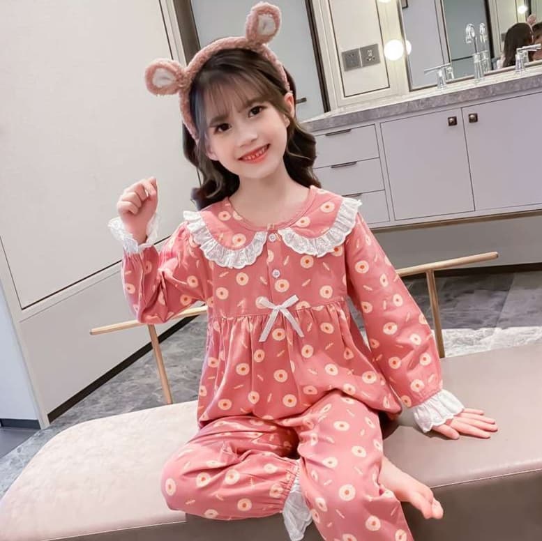 子どもパジャマ フリルパジャマ