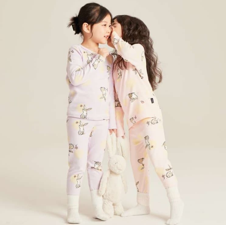 子どもパジャマ うさぎさんのおやすみウェア
