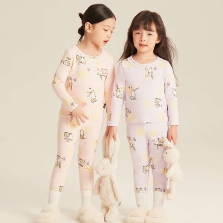 子どもパジャマ うさぎさんのおやすみウェア