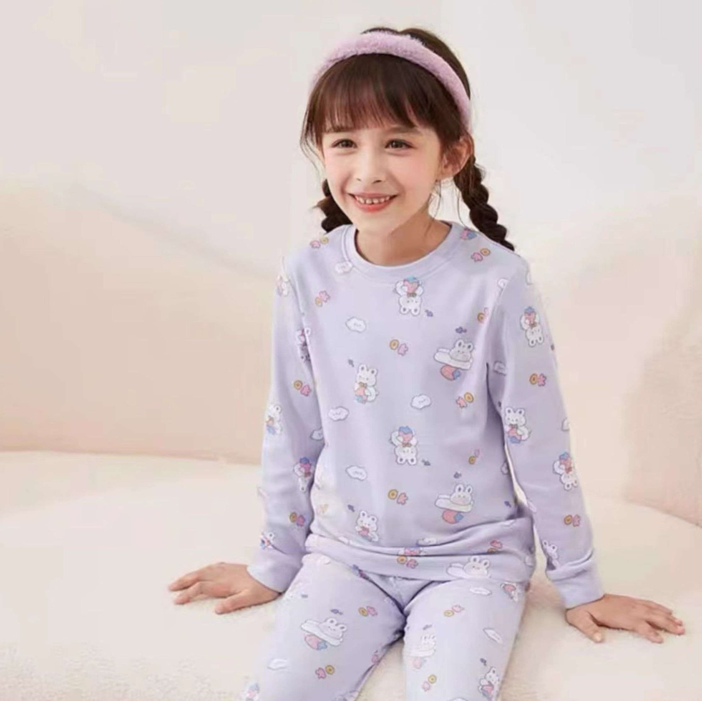 子どもパジャマ ふわもこ素材の子供用寝巻き