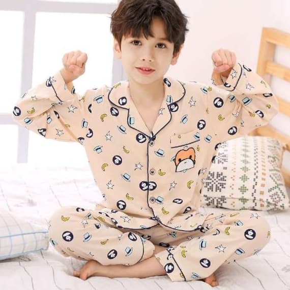 子どもパジャマ どうぶつ柄わくわくパジャマセット