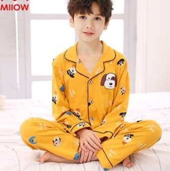 子どもパジャマ どうぶつ柄わくわくパジャマセット