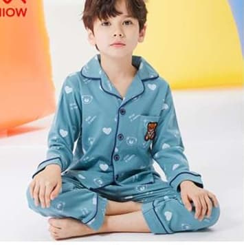 子どもパジャマ どうぶつ柄わくわくパジャマセット