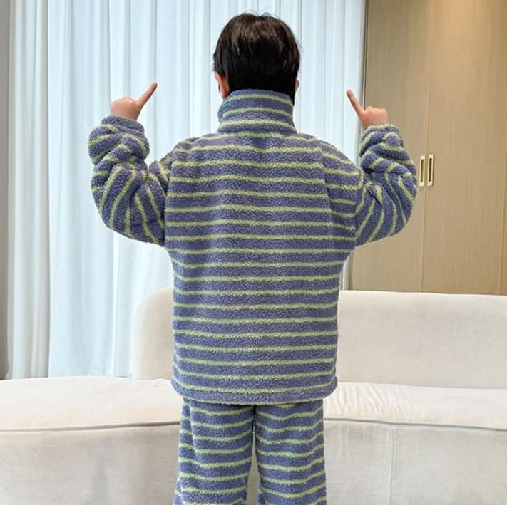 子どもパジャマ もこもこ くまさん パジャマ