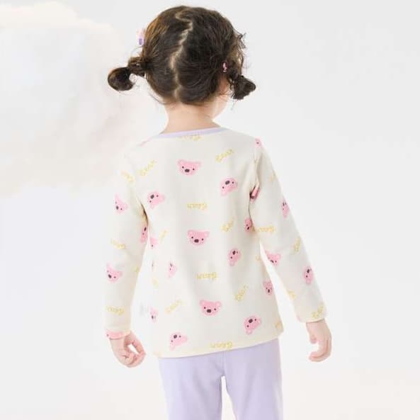 子どもパジャマ おやすみ くまさん パジャマ