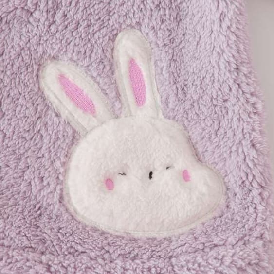 子どもパジャマ ふわもこウサギの子供用おやすみウェア