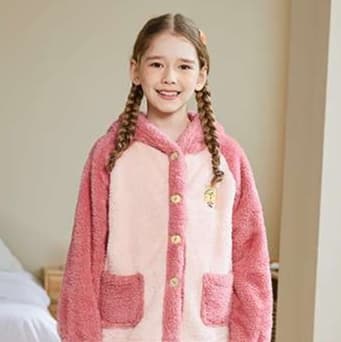 子どもパジャマ もこもこ着ぐるみ風キッズウェア