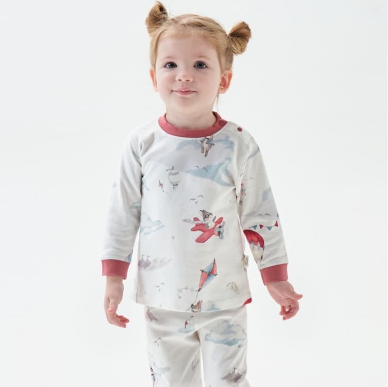 子どもパジャマ おやすみフルーツガーデン パジャマ