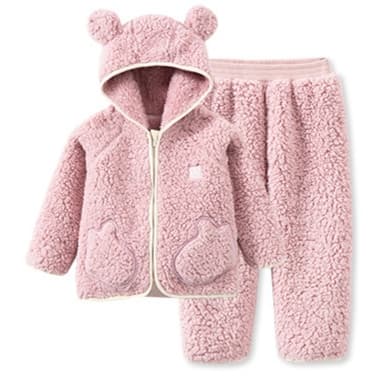 子どもパジャマ もこもこ くまさん おやすみルーム着