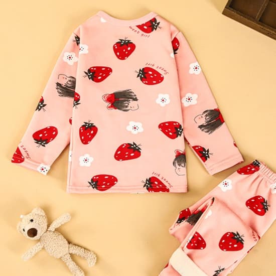 子どもパジャマ かわいい動物とスイーツ おやすみパジャマ