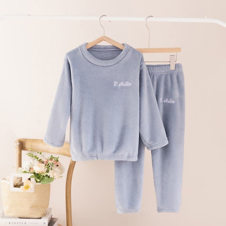子どもパジャマ ふわもこ もこもこ おうち着セット