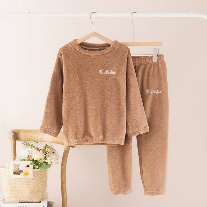 子どもパジャマ ふわもこ もこもこ おうち着セット