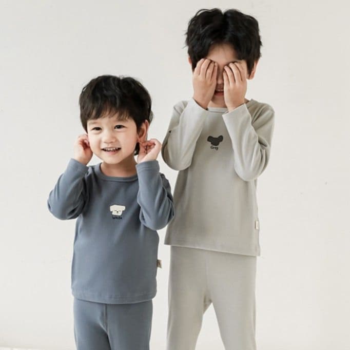 子どもパジャマ わんちゃんモチーフ おやすみルームウェア