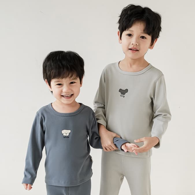 子どもパジャマ わんちゃんモチーフ おやすみルームウェア