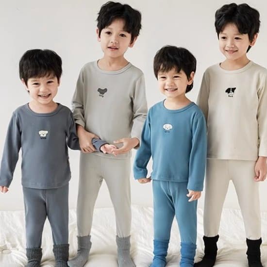 子どもパジャマ わんちゃんモチーフ おやすみルームウェア