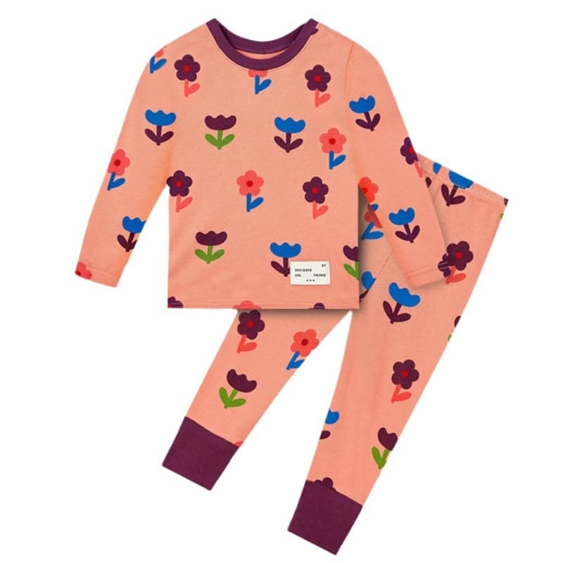 子どもパジャマ おんなのこ のびのび快眠パジャマ