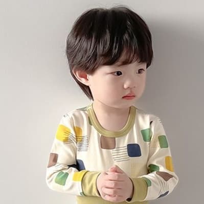 子どもパジャマ かわいい総柄パジャマ