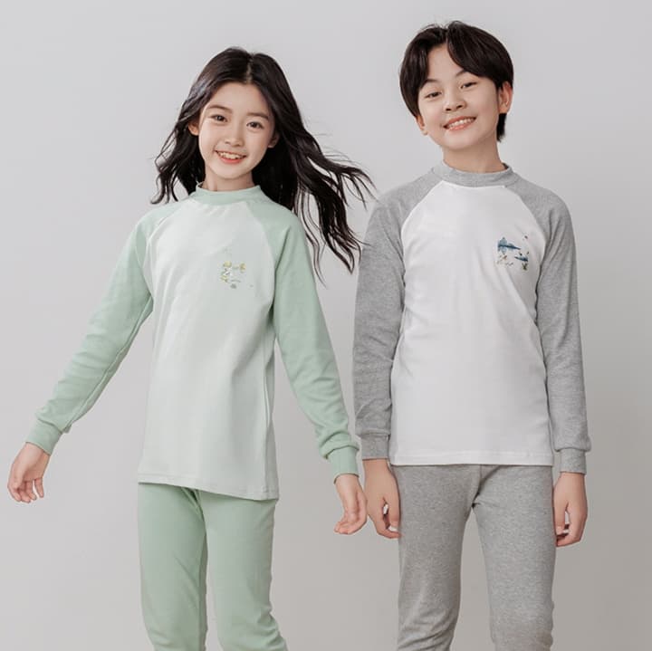 子どもパジャマ やすらぎ天竺コットンパジャマ