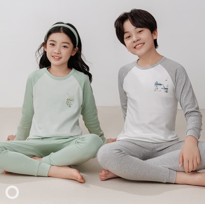 子どもパジャマ やすらぎ天竺コットンパジャマ