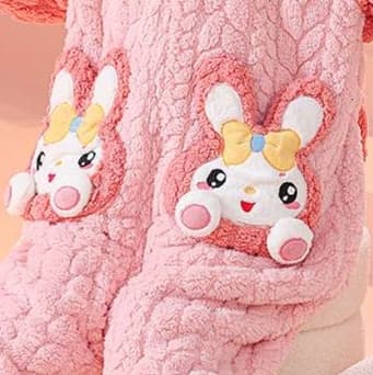子どもパジャマ もこもこアニマル着ぐるみパジャマ