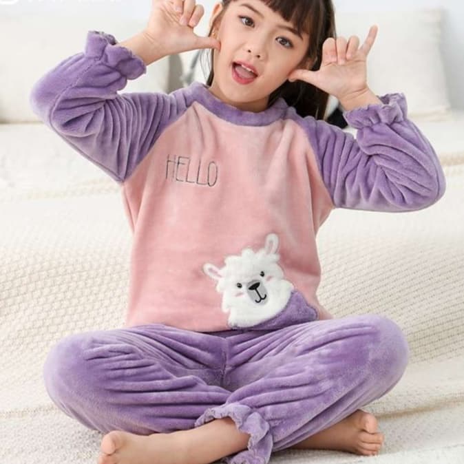 子どもパジャマ ふわもこ お姫様 ルームウェア