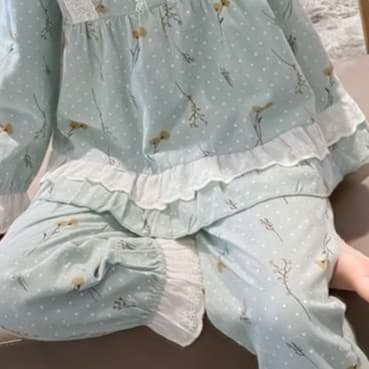 子どもパジャマ フリルパジャマ