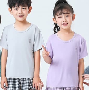 子どもパジャマ ふんわりギンガムルームウェアセット