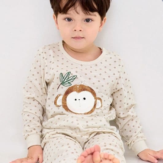 子どもパジャマ 子どもパジャマ ふわもこ 動物キャラクター おやすみセット
