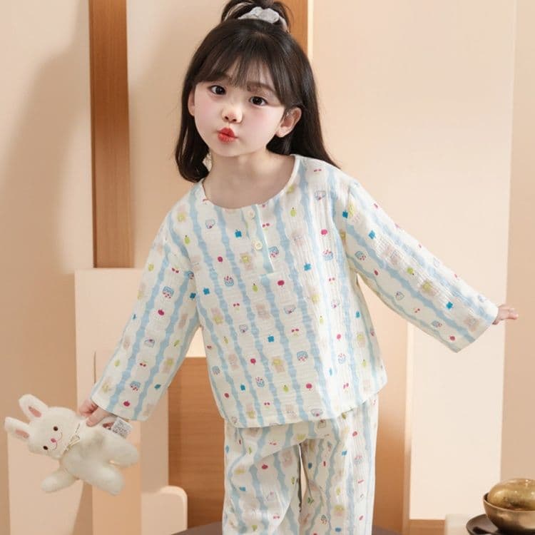 子どもパジャマ 子どもパジャマ ハートいっぱい おやすみパジャマ