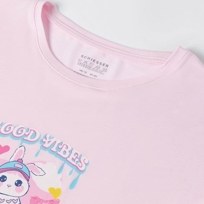 子どもパジャマ 子どもパジャマ うさぎキャラクター七分丈パジャマ
