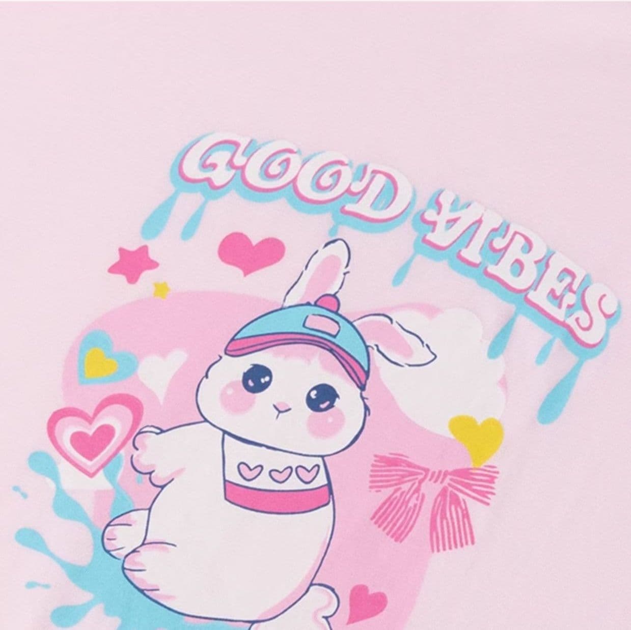 子どもパジャマ 子どもパジャマ うさぎキャラクター七分丈パジャマ