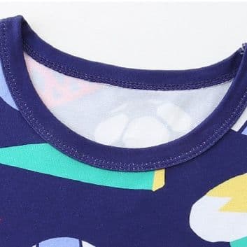 子どもパジャマ 子どもパジャマ ボール総柄半袖パジャマ