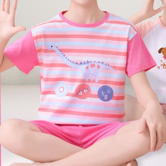 子どもパジャマ 子どもパジャマ 夢いっぱい可愛い動物柄パジャマセット