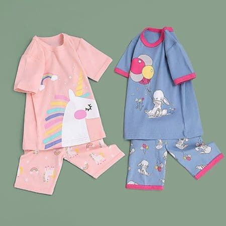 子どもパジャマ 子どもパジャマ ファンタジー人魚姫 半袖パジャマセット