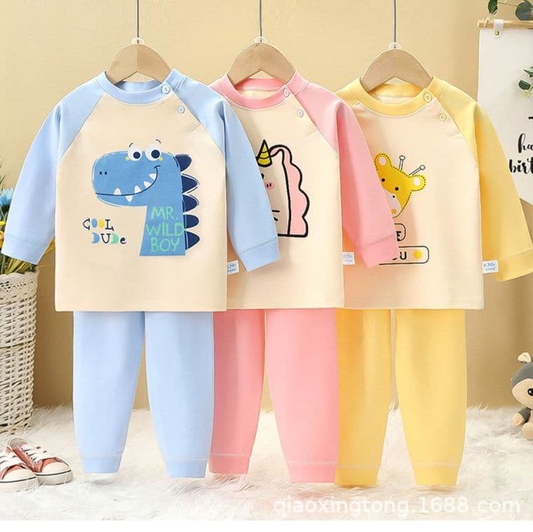 子どもパジャマ 子どもパジャマ 動物たちのメッセージパジャマ
