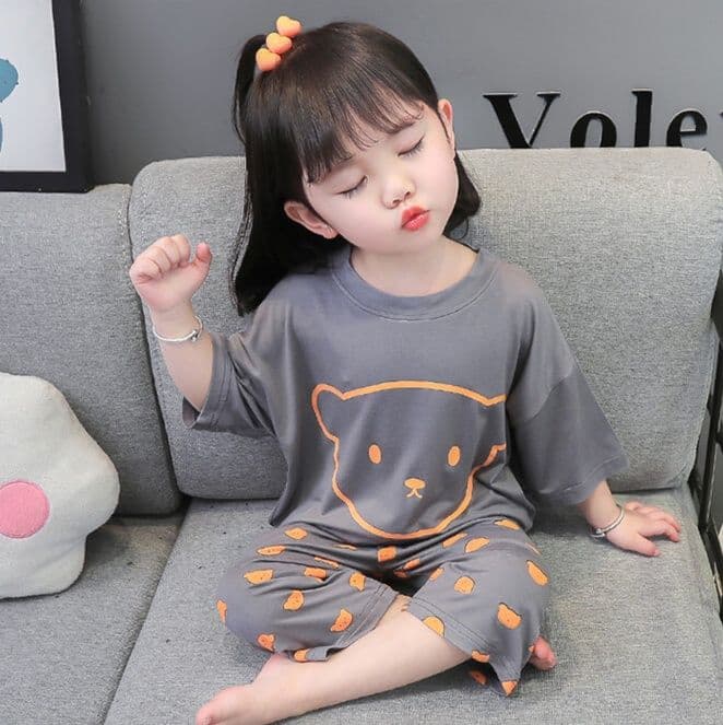 子どもパジャマ おやすみくまさんルームウェア