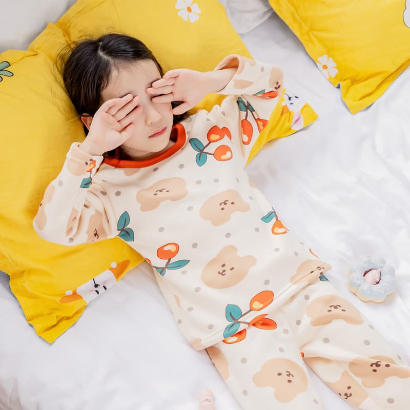 子どもパジャマ かわいい動物とスイーツ おやすみパジャマ