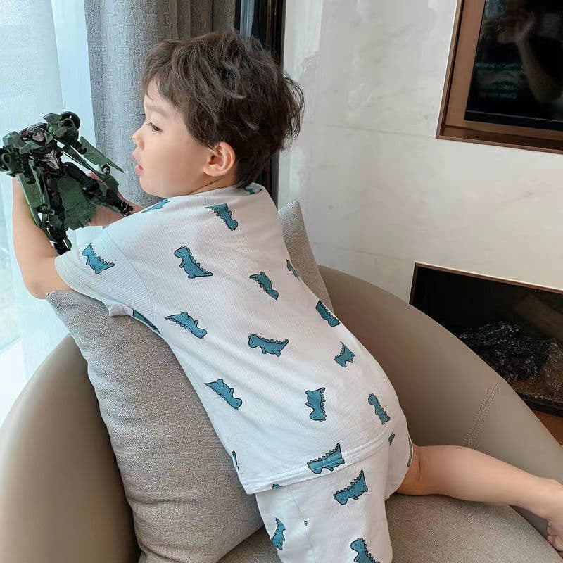 子どもパジャマ ポップ柄セットアップパジャマ