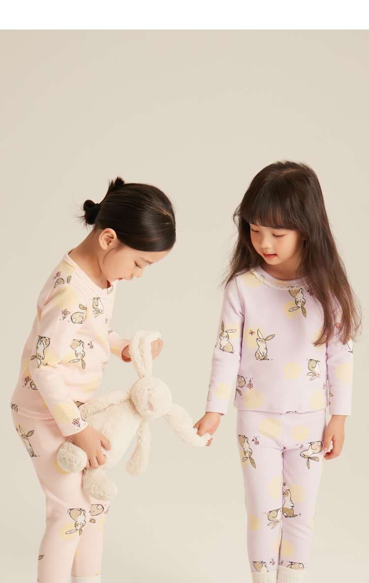 子どもパジャマ うさぎさんのおやすみウェア