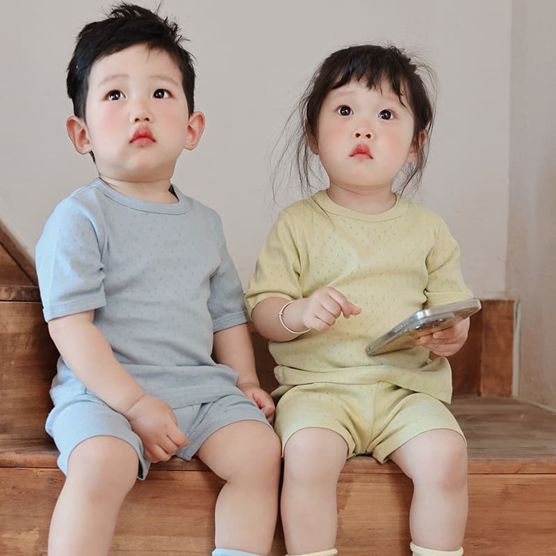 子どもパジャマ さらさら快眠 半袖ショートパジャマ