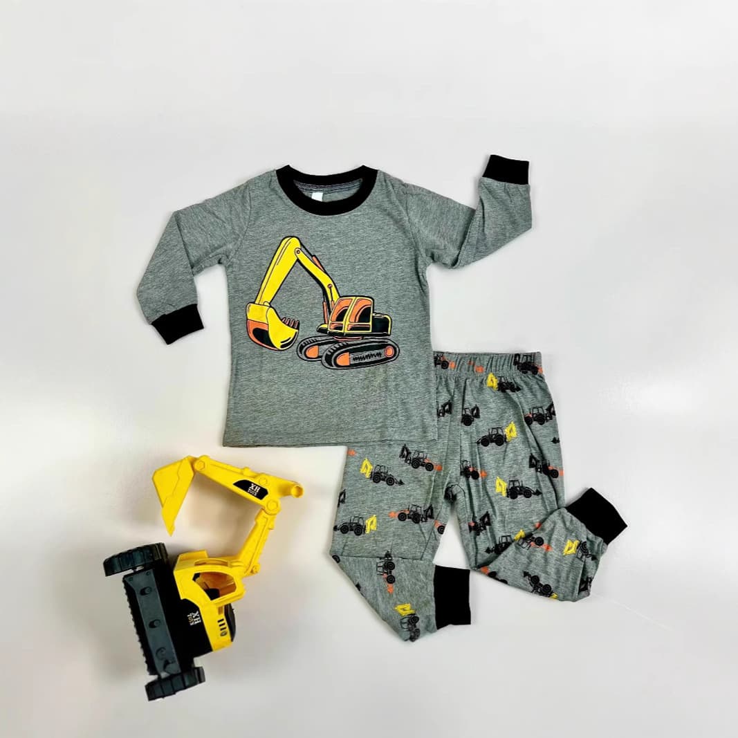 子どもパジャマ 子どもパジャマ 恐竜化石光るパジャマセット