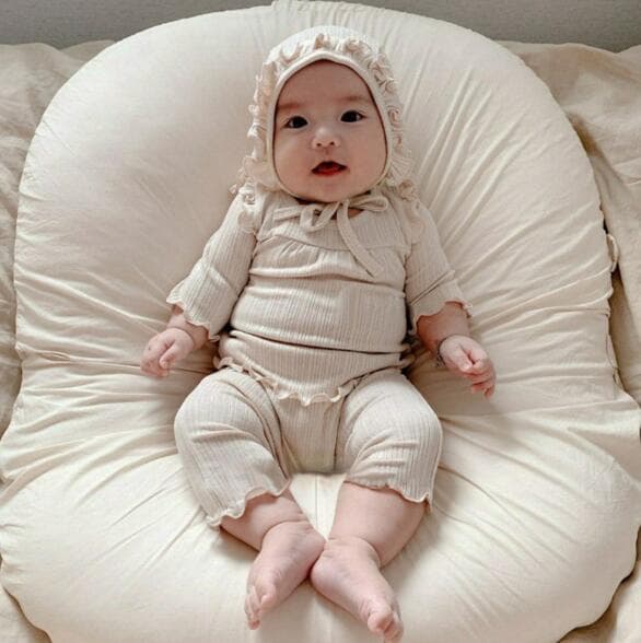 子どもパジャマ 夏用 フリル付き コットンパジャマ 赤ちゃん用ルームウェア