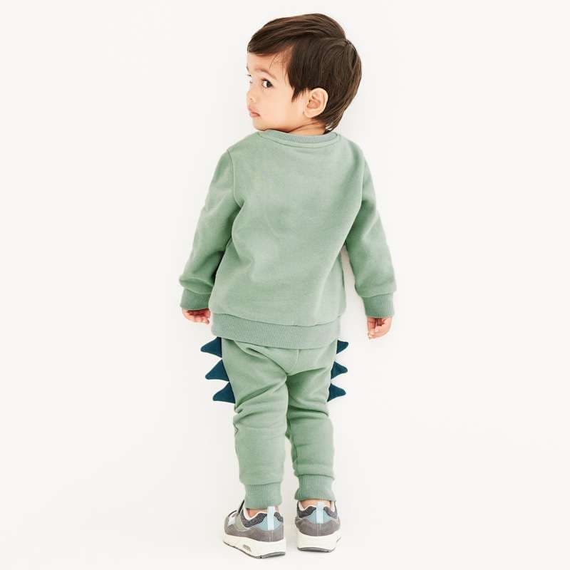 子どもパジャマ わにデザインの子供用上下セット