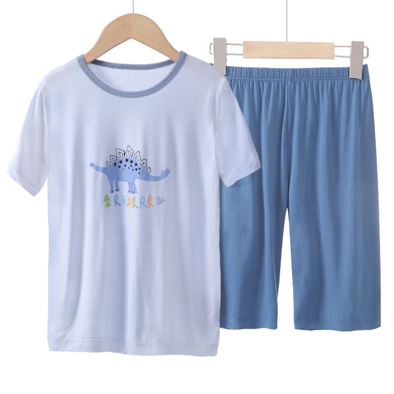 子どもパジャマ 恐竜ごおごお夏のパジャマセット