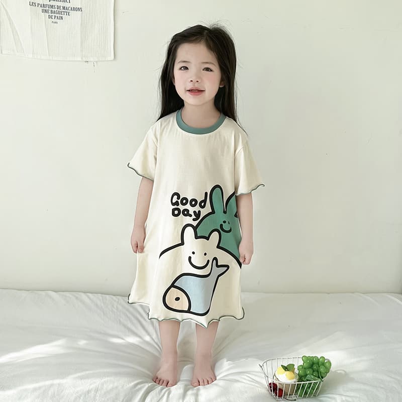 子どもパジャマ 子どもパジャマ スケボーわんちゃん半袖パジャマ