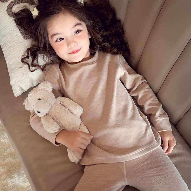 子どもパジャマ もこもこフワフワ おやすみセット