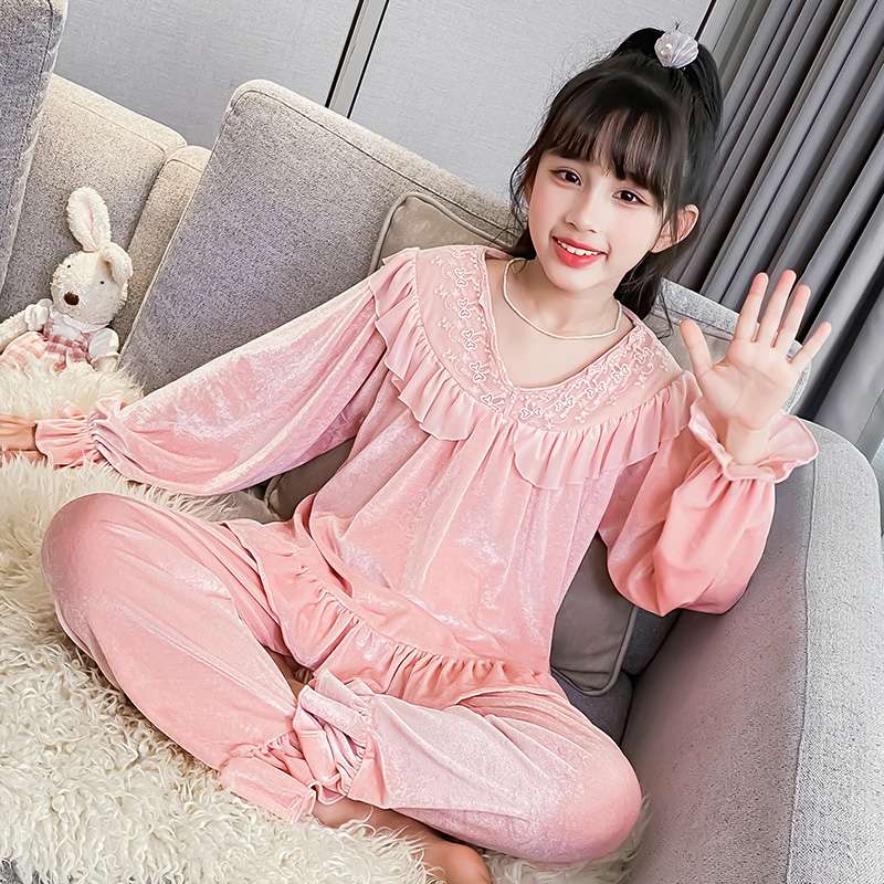 子どもパジャマ ふんわり優美なお姫様スタイルパジャマ