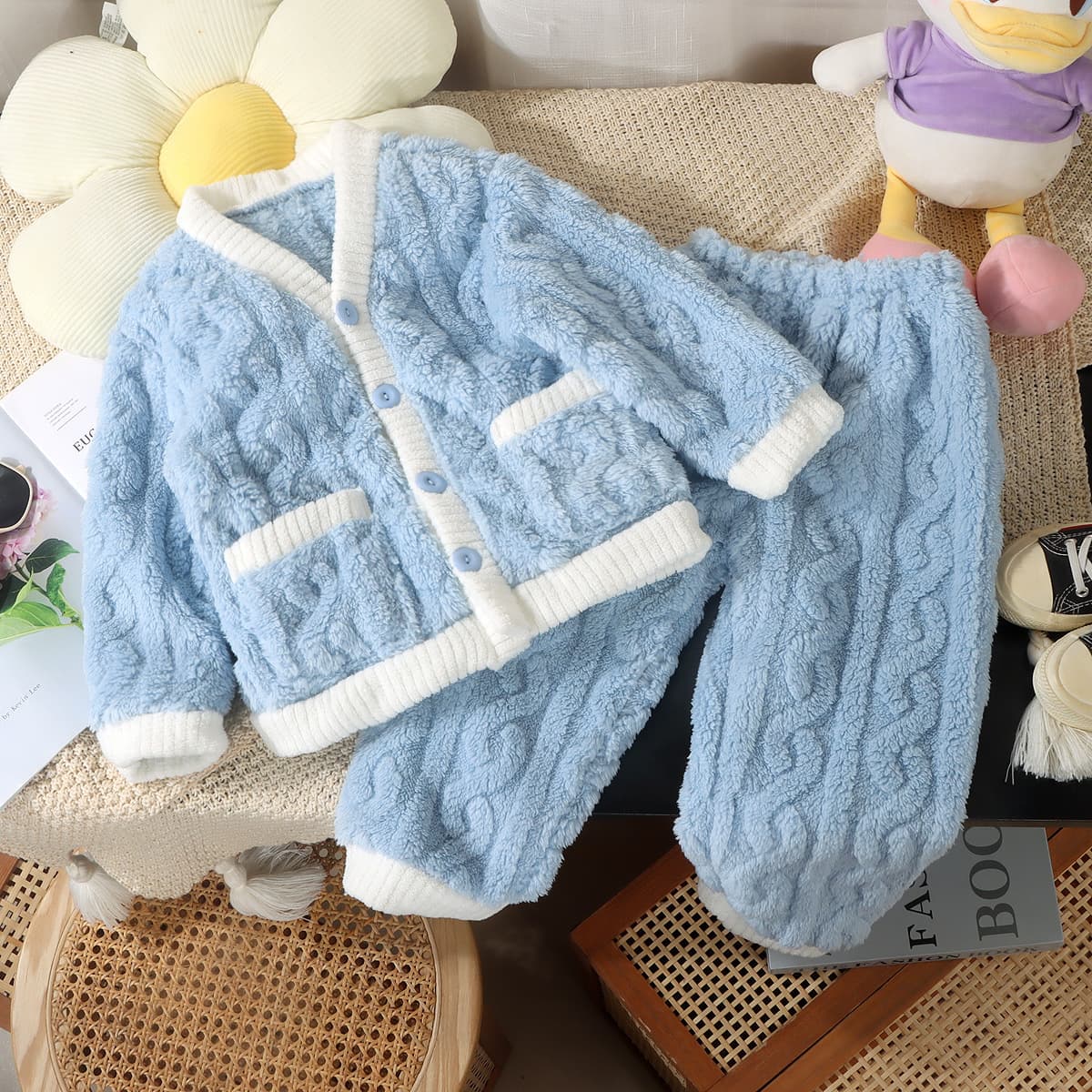 子どもパジャマ ふんわりもこもこ 冬のきのこパジャマ