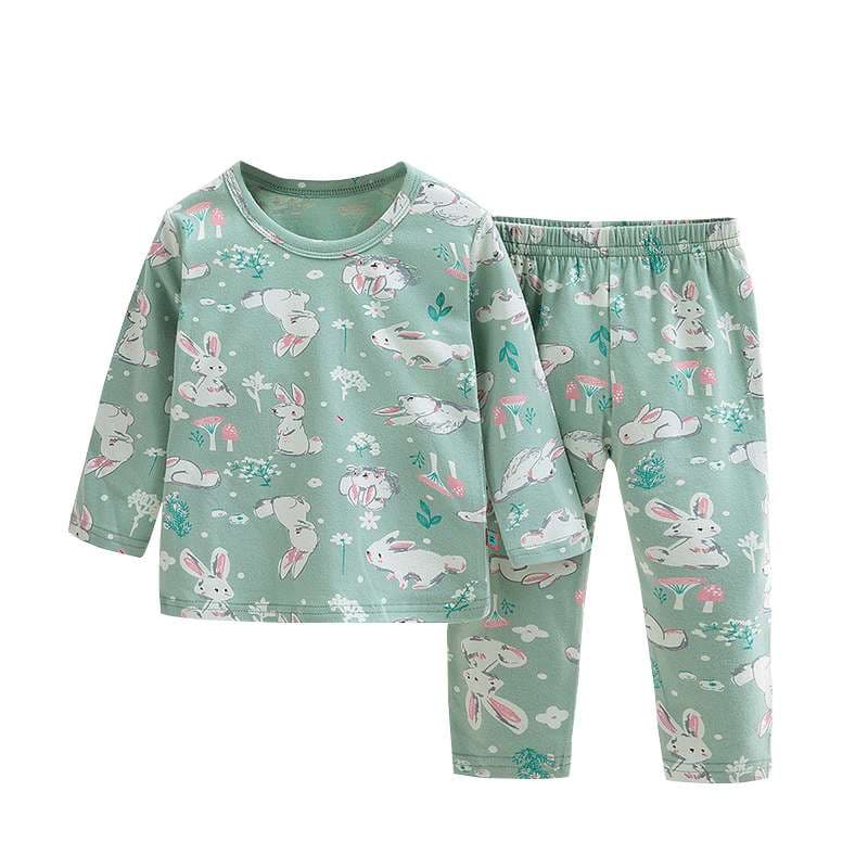 子どもパジャマ うさぎとくまのゆめいろパジャマ